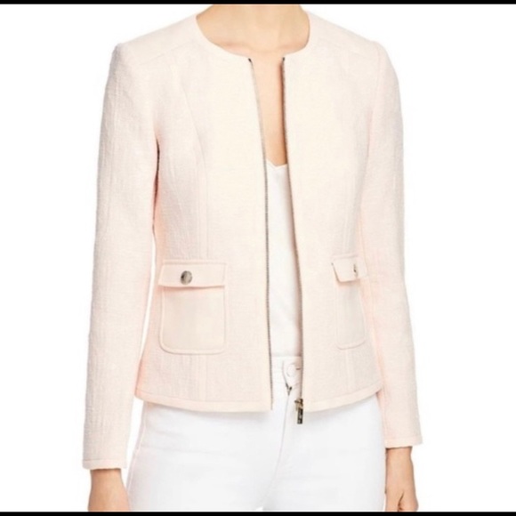 Karl Lagerfeld Jackets & Blazers - NWOT Karl Lagerfeld New Paris Pink Jacket Pockets